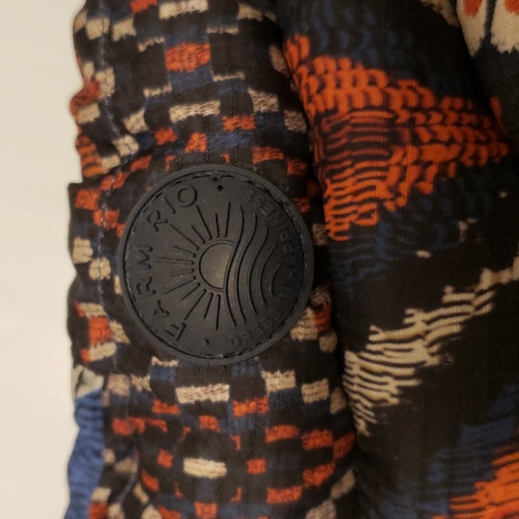 FARM Rio Pineapple Flower Lug Sole Puffer Bootie NWOT - Picture 5 of 8